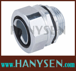 Flexible-Conduit-Straight-Connector-Hexagonal-Type